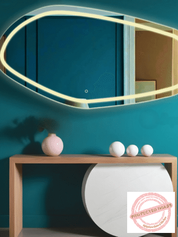 LED Arcel Irregular 3-Color Mirror