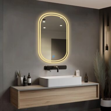 Elevate Your Bathroom Design with a New Illuminated Mirror