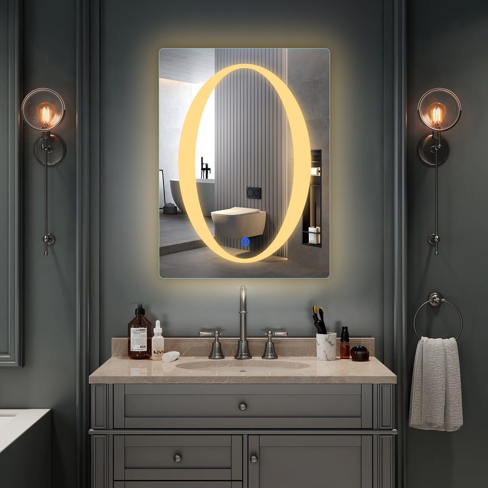 Frameless Light Mirrors