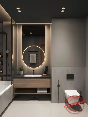 Enora 3-Color LED Mirror