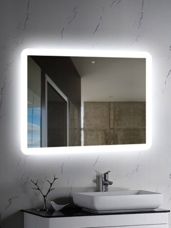 CustomGlow LED Mirror | Horizontal/Vertical | Lightmirror.in