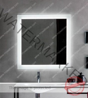 White LED Rope Light Mirror – Modern Design with Premium Quality by LIGHTMIRROR.IN
