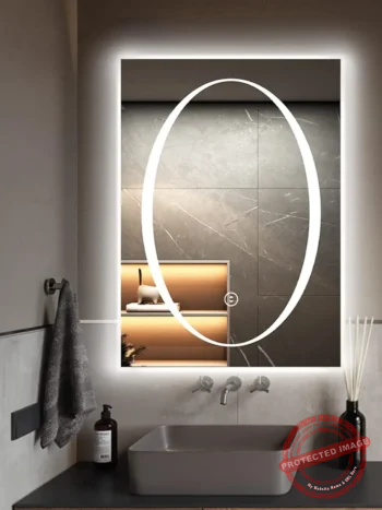 Holton Luminova Oval LED Mirror | 3 Light Settings