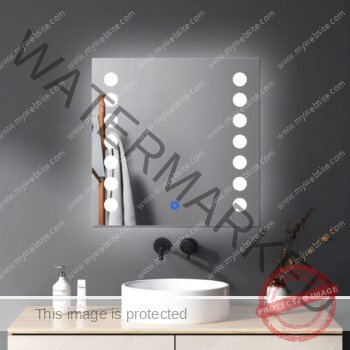 Natural White LED Bathroom Mirror| lightmirror.in