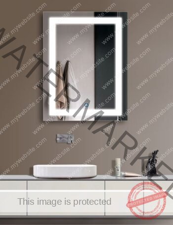 Long Rectangular LED Mirror