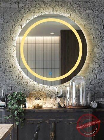 Aura Glow LED Bathroom Mirror