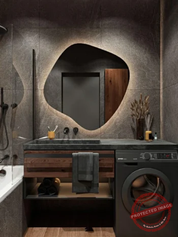 Tyro Irregular 3-Color LED Mirror