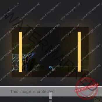 Belgian Clarity LED Mirror | Warm White (3000K) | Touch Control