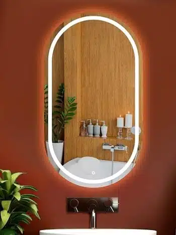 Oval LED Capsule Mirror