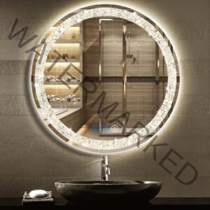 LED light mirrors for spa-like luxury at home