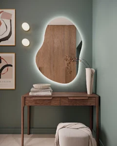 Dimmable LED light mirrors enhancing daily life with adjustable lighting for grooming, skincare, and ambiance.
