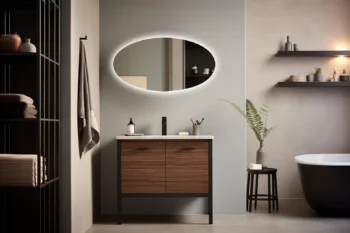 Energy-efficient LED light mirrors offering modern style, brightness, and cost-saving benefits for your home