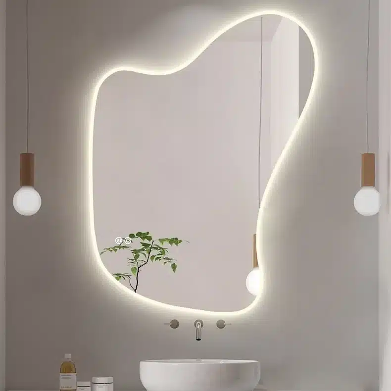 How to style LED light mirrors in your home