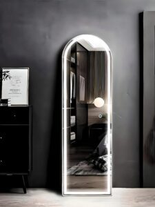 arch shape dressing led mirror