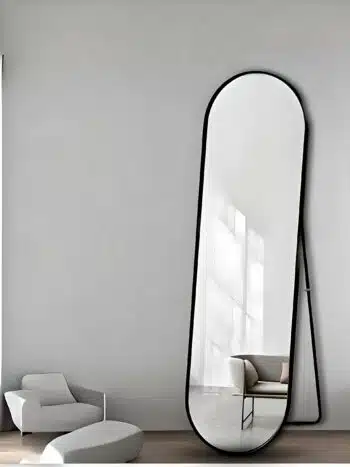 Portable Capsule Body Mirror - Easy Move & Install