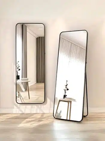 Rectangle standing mirror