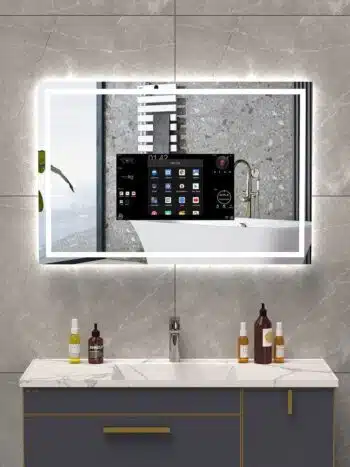 Smart LED Bathroom Mirror with Android TV
