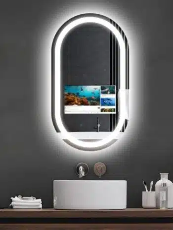 Android TV LED Mirror with Remote
