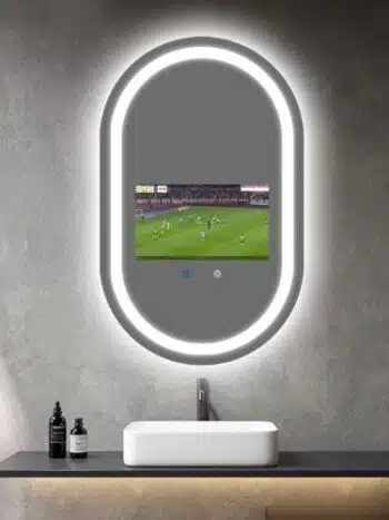 Android TV LED Mirror with Remote
