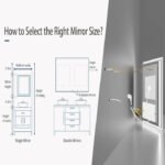 Super Bright LED Bathroom Backlit Mirror – Anti-Fog, Dimmable, and Touch Controls