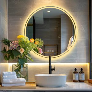 Round vs. Rectangle LED Mirrors Comparison