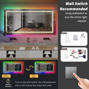 Luxury Rectangle ledmirror