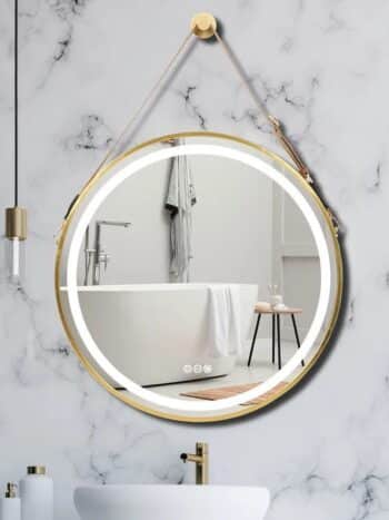 Monsoon-proofing LED mirror during rainy season maintenance