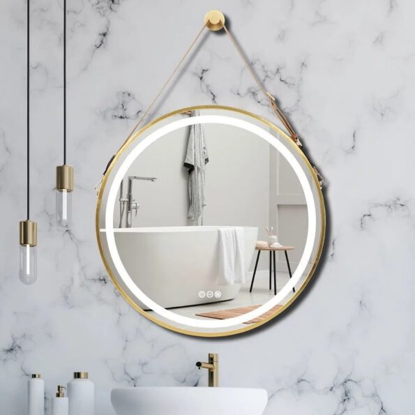 Monsoon-proofing LED mirror during rainy season maintenance