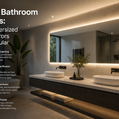 Large LED Bathroom Mirrors: The Ultimate Luxury Upgrade