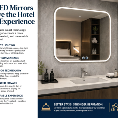 Why Luxury Hotels Are Investing in LED Mirrors