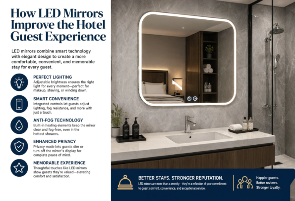 Why Luxury Hotels Are Investing in LED Mirrors